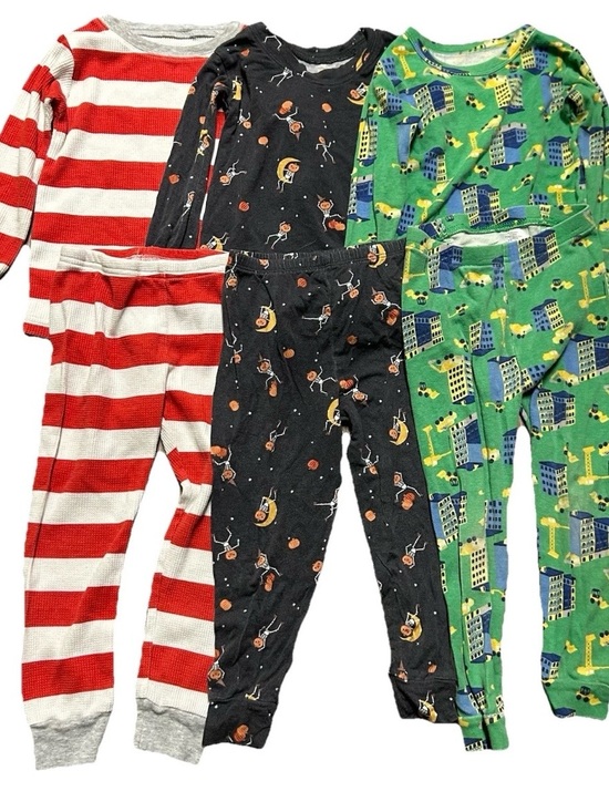 GAP Other - Toddler Boy Pajamas Halloween Christmas Construction Size 3T